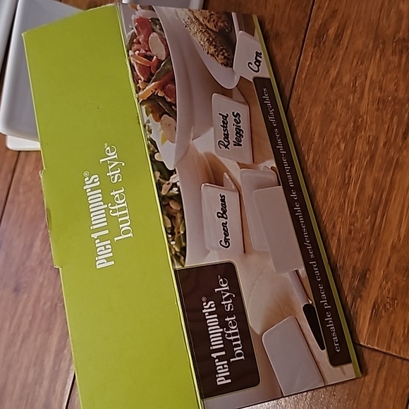 Ceramic place card set - Picture 3 of 5